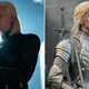 Matt Smith as Daemon Targaryen (left), Morfydd Clark as Galadriel
